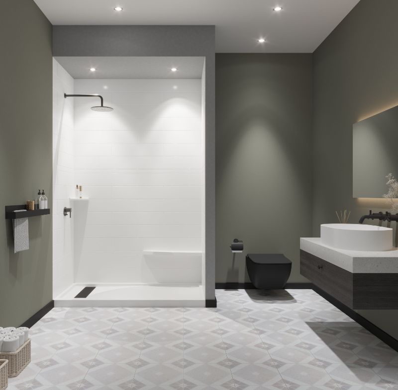 Shower Surround : 6x24 Contemporary